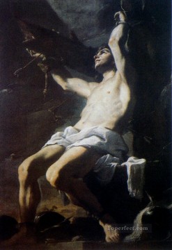 St Sebastian Baroque Mattia Preti Oil Paintings